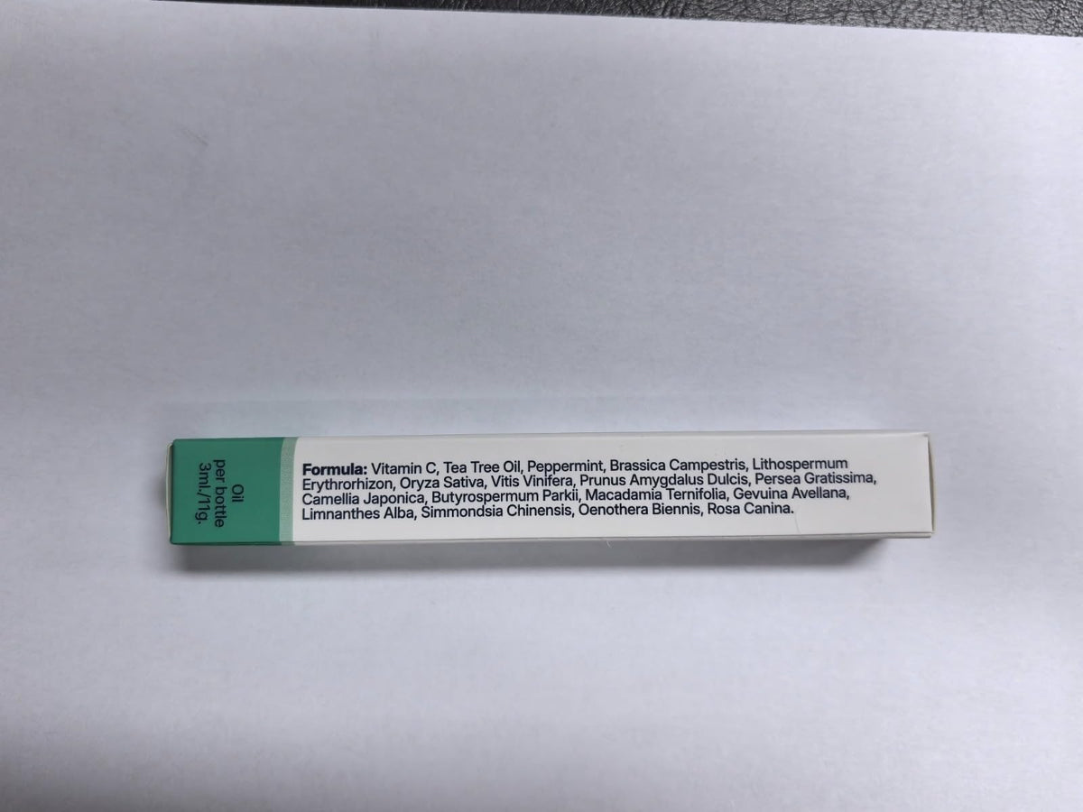 Orivelle Toenail Care Pen with ingredients list