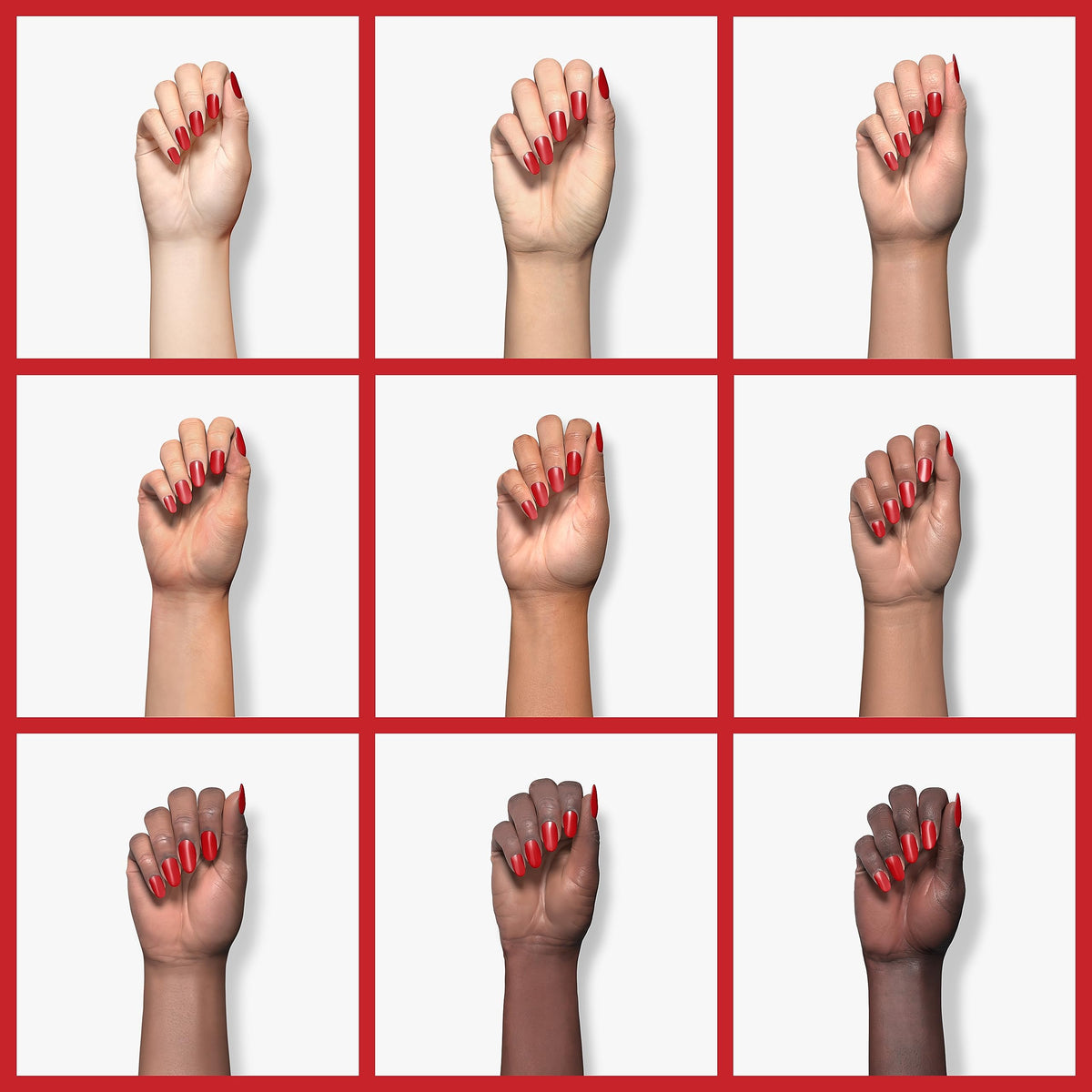 Orly Breathable Nail Color Vitamin Burst on a nail art display