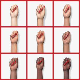 Orly Breathable Nail Color Vitamin Burst on a nail art display