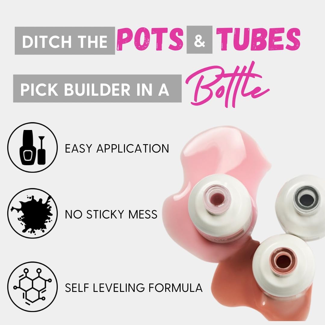 Orly Builder In A Bottle Gel 18ml application process