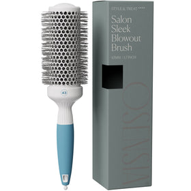 Osensia Medium Round Brushing Brush front view with ceramic barrel
