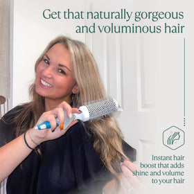Osensia Round Brush with section pin tip for styling