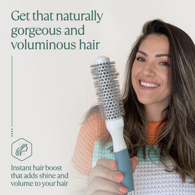 Osensia Small Round Brush 0.75 inch with hair dryer