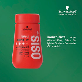 OSiS+ Dust It powder texture close-up