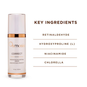 OSMOSIS Correct Retinal Serum bottle with dropper