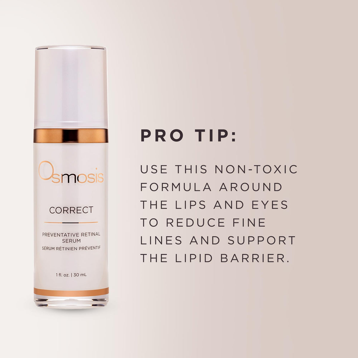 OSMOSIS Correct Retinal Serum lifestyle scene