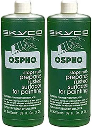Ospho 2-Pack 605 Metal bottles front view
