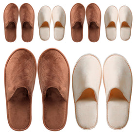 OSTADARRA Spa Slippers front view in white