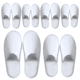 OSTADARRA spa slippers front view in white