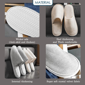 OSTADARRA Spa Slippers in a hotel setting for guest use