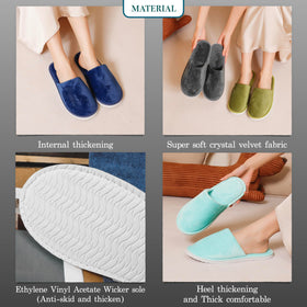 OSTADARRA Spa Slippers in use at a hotel bathroom