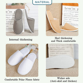 OSTADARRA Spa Slippers laid out on a soft surface