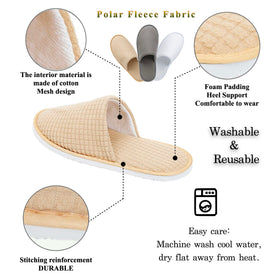OSTADARRA spa slippers packaging with 10 pairs