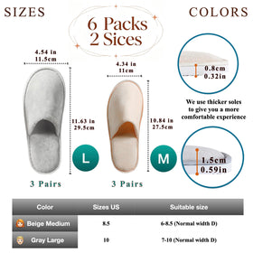 OSTADARRA Spa Slippers side view highlighting non-slip EVA sole