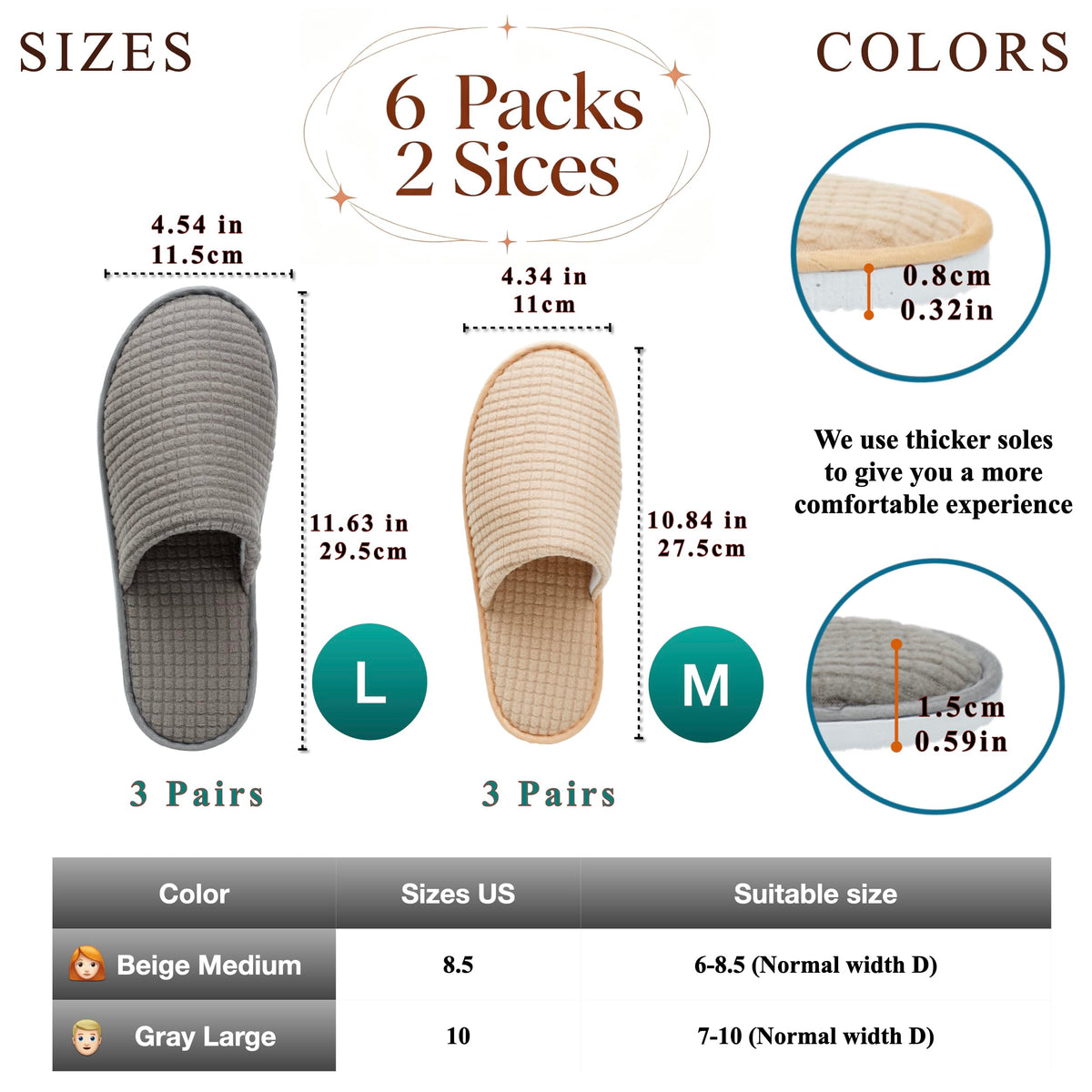 OSTADARRA Spa Slippers side view with Polar Fleece material