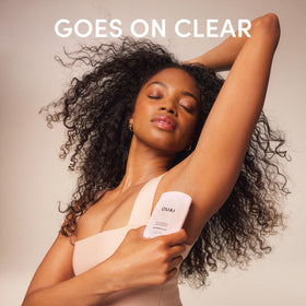 OUAI Aluminum Free Deodorant Melrose Place application on skin