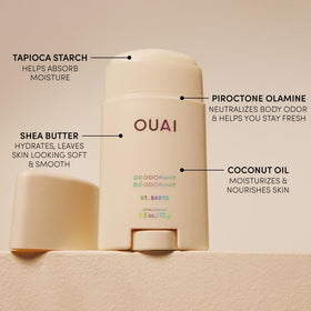 OUAI Aluminum Free Deodorant St. Barts lifestyle shot