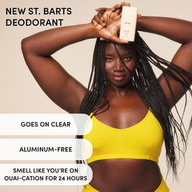 OUAI Aluminum Free Deodorant St. Barts side view