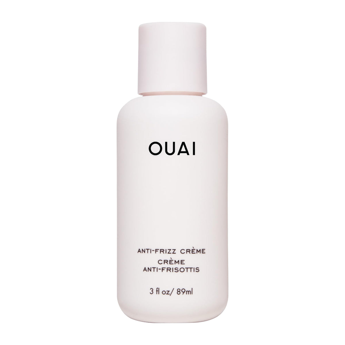 OUAI Anti Frizz Cream 3 oz front view with packaging
