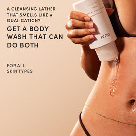 OUAI Body Cleanser 10 Fl Oz bottle side view