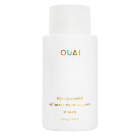 OUAI Body Cleanser 10 Fl Oz front view with floral design
