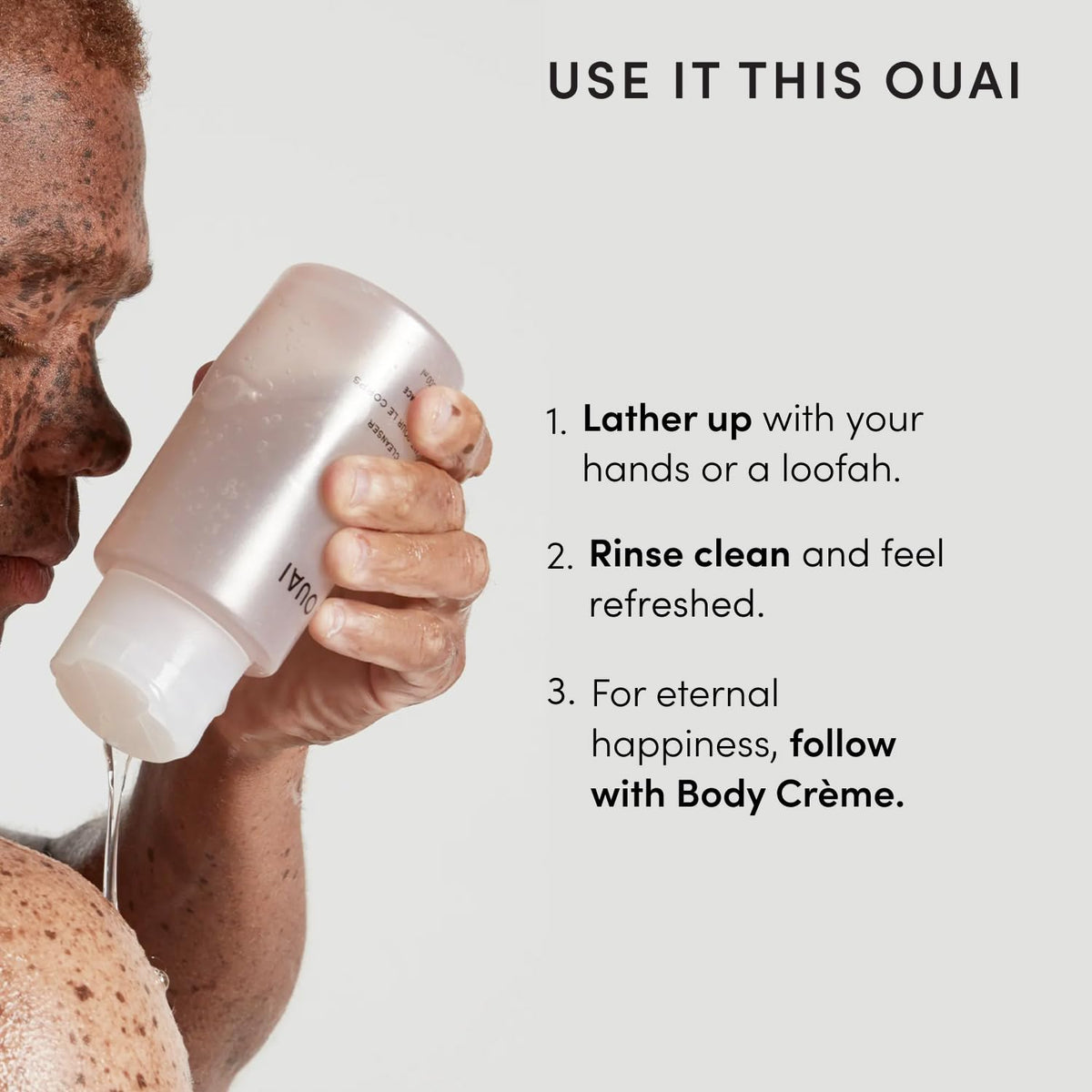 OUAI Body Cleanser Melrose Place ingredients list