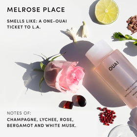 OUAI Body Cleanser Melrose Place lifestyle scene