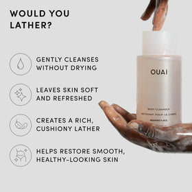 OUAI Body Cleanser Melrose Place texture close-up