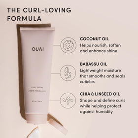 OUAI Curl Defining Cream ingredients list