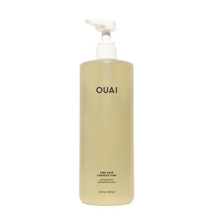 OUAI Fine Hair Shampoo 32oz front view