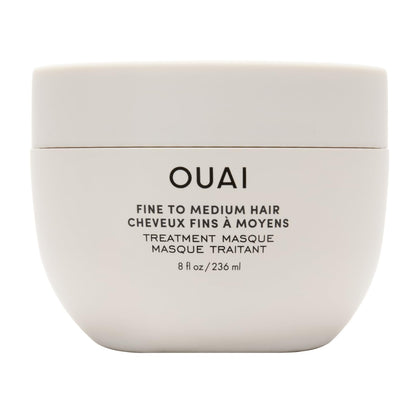 OUAI Fine to Medium Hair Mask 8 oz front view