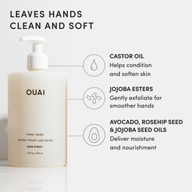 OUAI Hand Wash Full Size Dean Street 16 Fl Oz packaging