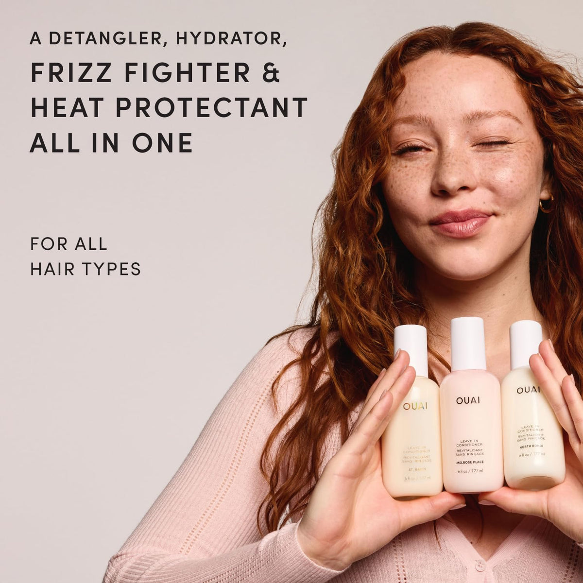 OUAI Leave In Conditioner North Bondi Scent packaging