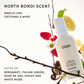 OUAI Leave In Conditioner travel size in a bag