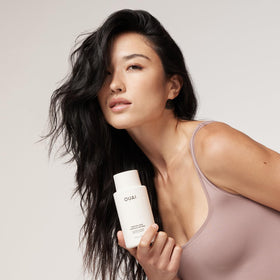 OUAI Medium Conditioner 10 Oz side view