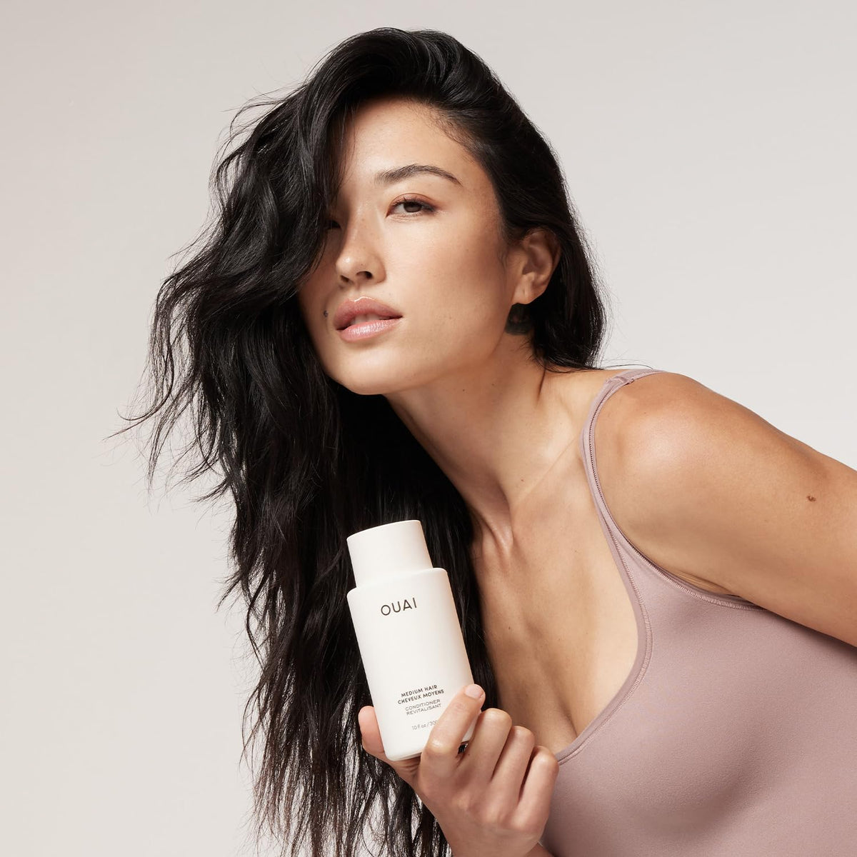 OUAI Medium Conditioner 3 Oz side view