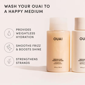 OUAI Medium Conditioner bottle with babassu oil