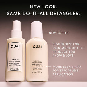 OUAI Multitasking Leave In Conditioner bottle back view