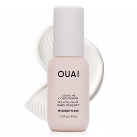OUAI Multitasking Leave In Conditioner front view with Melrose Place scent