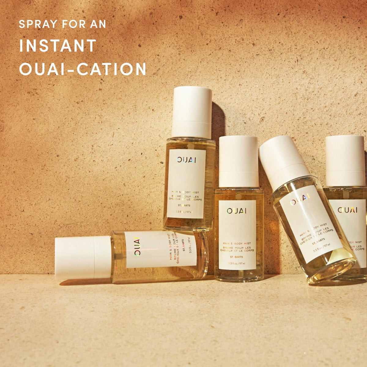 OUAI St. Barts Hair and Body Mist 8 oz back view
