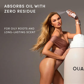 OUAI Super Dry Shampoo back view with ingredients
