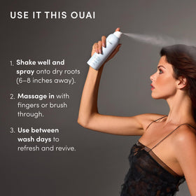 OUAI Super Dry Shampoo Cape Town 4.5 Oz usage demonstration