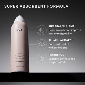 OUAI Super Dry Shampoo close-up of spray nozzle
