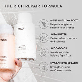 OUAI Thick Conditioner texture close-up