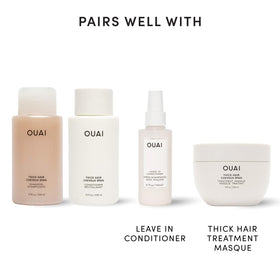 OUAI Thick Hair Conditioner 3 Oz back view