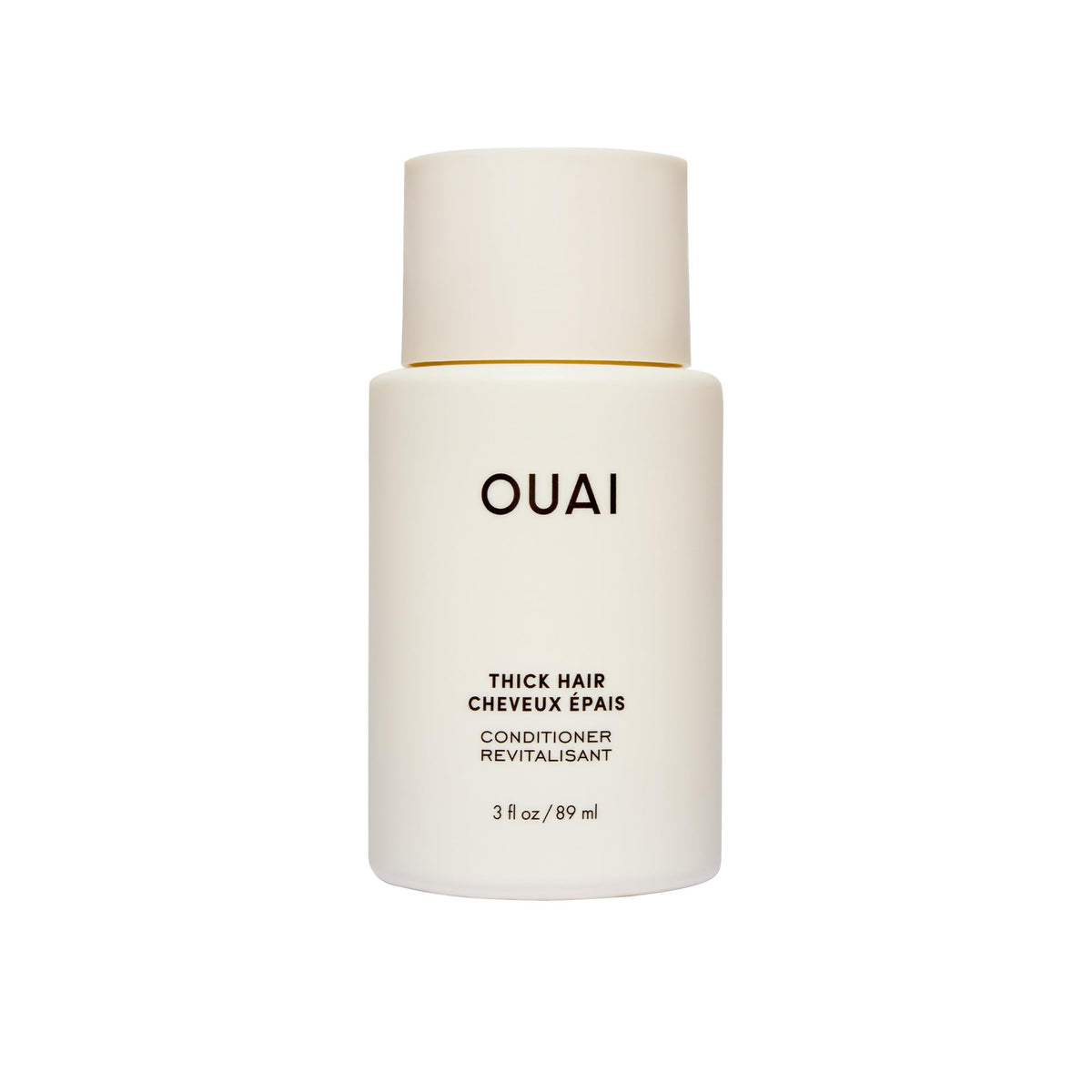 OUAI Thick Hair Conditioner travel size 3 oz front view