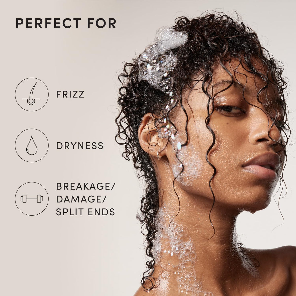OUAI Thick Hair Shampoo texture close-up