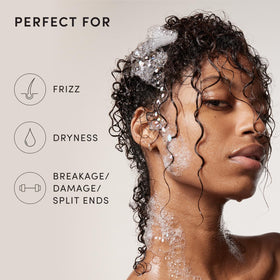 OUAI Thick Hair Shampoo texture close-up