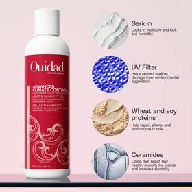 Ouidad Advanced Climate Control Gel packaging side view