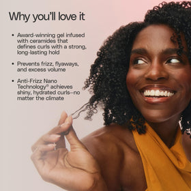 Ouidad Advanced Climate Control Gel with styling tools